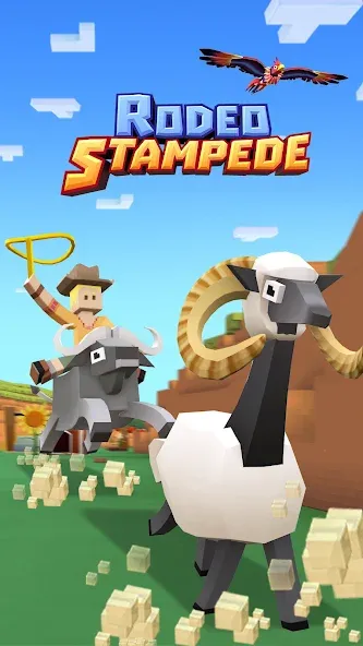 Rodeo Stampede: Sky Zoo Safari  [МОД Unlimited Money] Screenshot 1