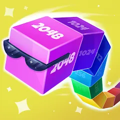 Скачать взлом Cube Arena 2048: Merge Numbers  [МОД Unlimited Money] - полная версия apk на Андроид