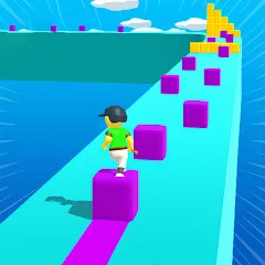 Взломанная Block Surfer (Блок Серфер)  [МОД Unlocked] - полная версия apk на Андроид