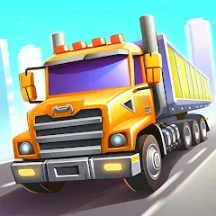 Скачать взлом Transit King: Truck Simulator (Транзит Кинг Тайкун)  [МОД Много монет] - последняя версия apk на Андроид