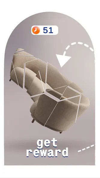 Design League! Redecor Puzzle (Хоум Дизайн)  [МОД Бесконечные монеты] Screenshot 3