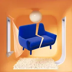 Взломанная Design League! Redecor Puzzle (Хоум Дизайн)  [МОД Бесконечные монеты] - стабильная версия apk на Андроид