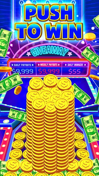 Cash Carnival Coin Pusher Game (Кэш Карнавал Монетный Толкатель Игра)  [МОД Unlimited Money] Screenshot 2