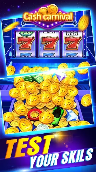 Cash Carnival Coin Pusher Game (Кэш Карнавал Монетный Толкатель Игра)  [МОД Unlimited Money] Screenshot 3