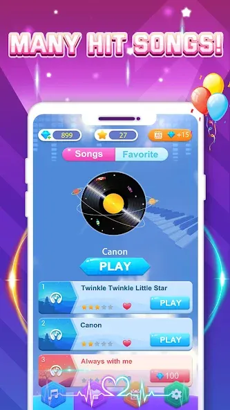 Piano Game: Classic Music Song  [МОД Menu] Screenshot 5