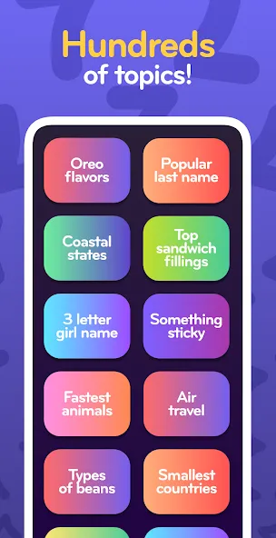 Top 7 - family word game  [МОД Бесконечные деньги] Screenshot 4