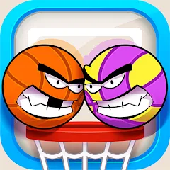 Взломанная Your Balls: Basketball Game (Йоур Баллс)  [МОД Unlimited Money] - полная версия apk на Андроид