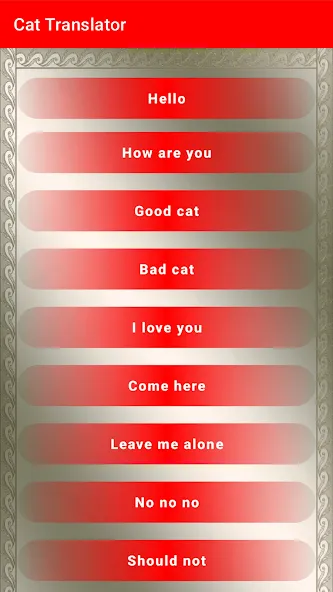 Translator for Cats Prank  [МОД Unlocked] Screenshot 2