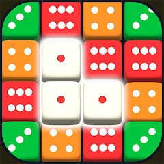 Взломанная Dice Craft - Merge Puzzle (Дайс Крафт)  [МОД Много денег] - последняя версия apk на Андроид