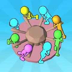 Скачать взломанную Human Electric Company (Хьюман Электрик Компани)  [МОД Бесконечные монеты] - стабильная версия apk на Андроид