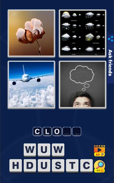 4 Pics 1 Word Quiz Game  [МОД Unlimited Money] Screenshot 3