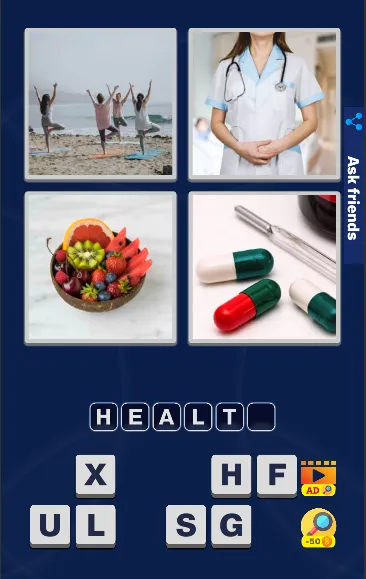 4 Pics 1 Word Quiz Game  [МОД Unlimited Money] Screenshot 5