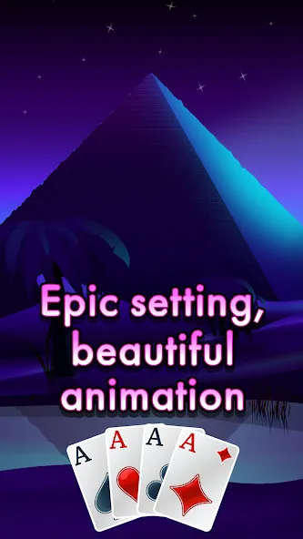 Pyramid Solitaire - Egypt (Пирамиды пасьянс)  [МОД Mega Pack] Screenshot 4