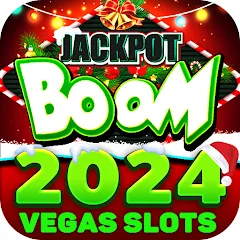 Скачать взломанную Jackpot Boom Casino Slot Games (Джекпот Бум Казино Игры на Слотмашинах)  [МОД Меню] - стабильная версия apk на Андроид