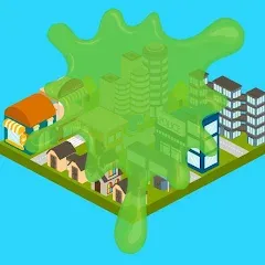 Скачать взломанную Bloated Slime (Блоуэтед Слайм)  [МОД Много монет] - последняя версия apk на Андроид