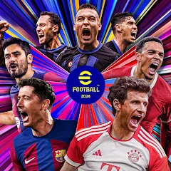 Скачать взлом eFootball™ 2024 (ИФутбол 2023)  [МОД Mega Pack] - стабильная версия apk на Андроид