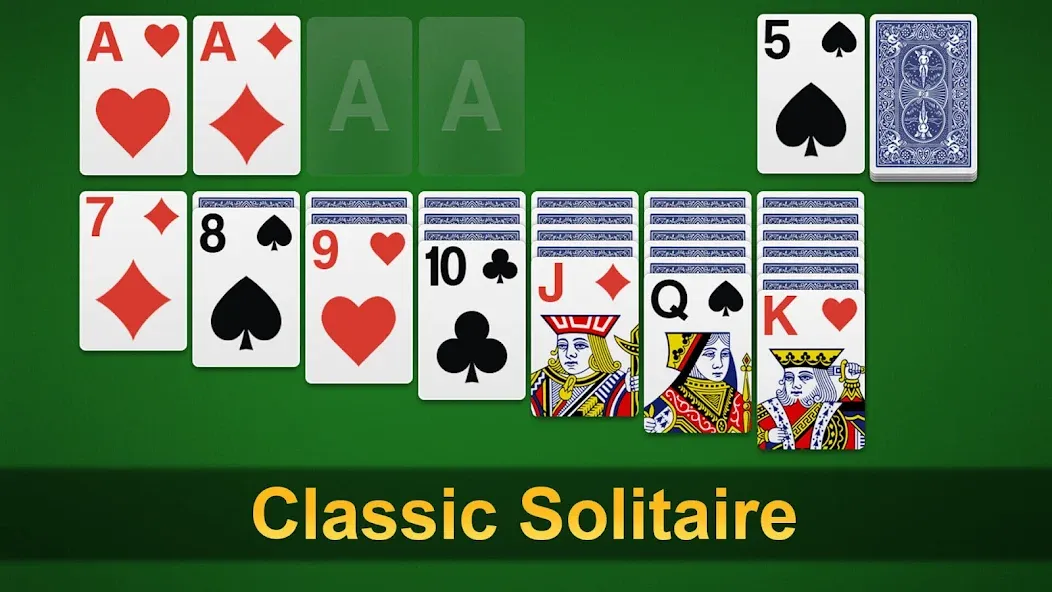 Klondike Solitaire - Patience  [МОД Меню] Screenshot 1
