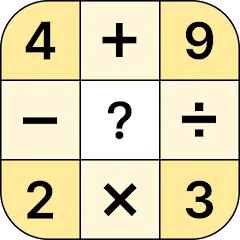 Скачать взломанную Crossmath - Math Puzzle Games (Математические головоломки игры)  [МОД Unlimited Money] - стабильная версия apk на Андроид