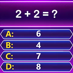 Взлом Math Trivia - Quiz Puzzle Game (Математические загадки)  [МОД Много денег] - полная версия apk на Андроид