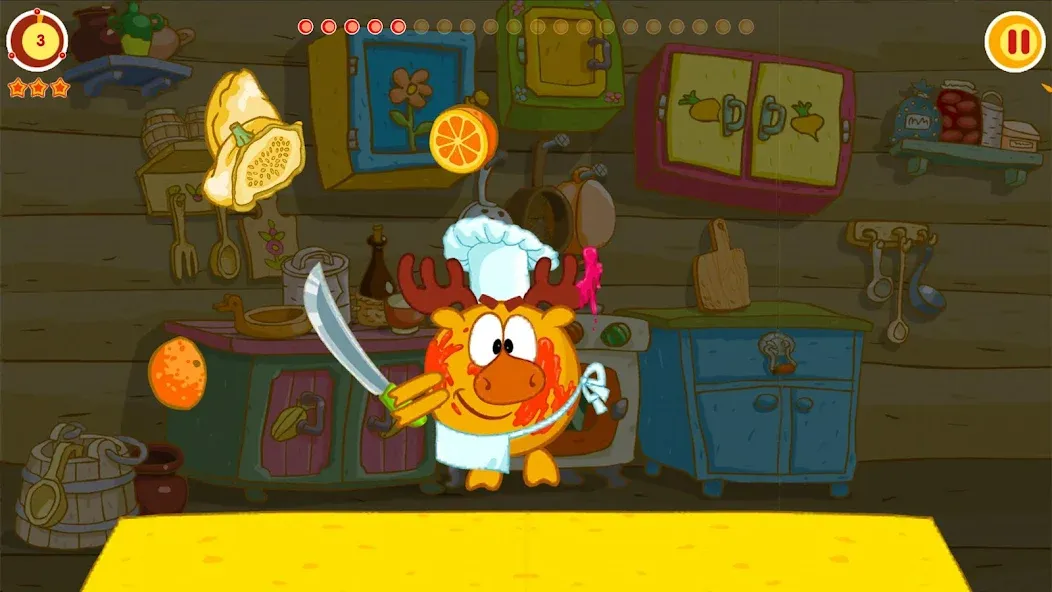 Смешарики. Кулинария  [МОД Много денег] Screenshot 4