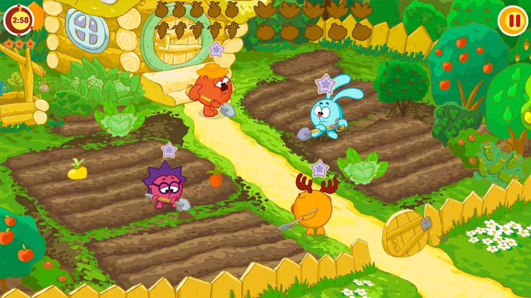 Смешарики. Кулинария  [МОД Много денег] Screenshot 5