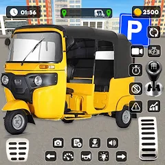 Скачать взлом Tuk Tuk Auto Rickshaw Game 3d  [МОД Бесконечные деньги] - стабильная версия apk на Андроид