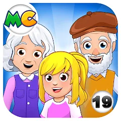 Скачать взломанную My City : Grandparents Home (Мой город)  [МОД Mega Pack] - стабильная версия apk на Андроид