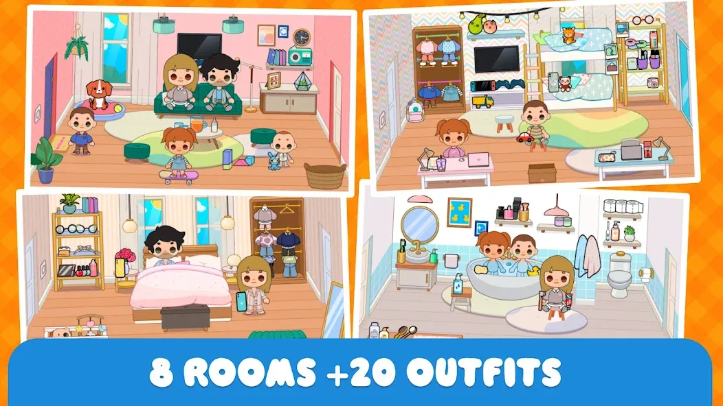 Minni Family Home - Play House (Минни Семейный дом)  [МОД Все открыто] Screenshot 1