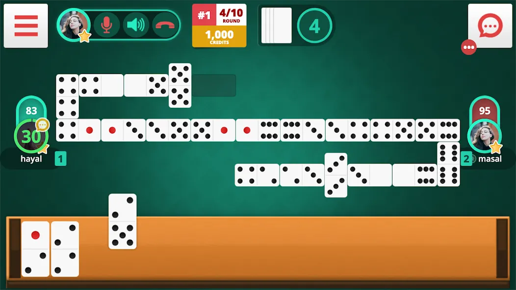 Dominoes Online (Домино Онлайн)  [МОД Бесконечные монеты] Screenshot 1