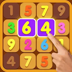 Взломанная Number Match: Ten Crush Puzzle (Намбер Матч)  [МОД Menu] - стабильная версия apk на Андроид