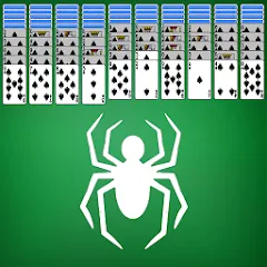 Скачать взлом Spider Solitaire  [МОД Бесконечные монеты] - последняя версия apk на Андроид