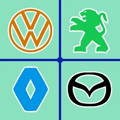 Скачать взломанную Car Logo Quiz — Guess the Car  [МОД Unlimited Money] - стабильная версия apk на Андроид