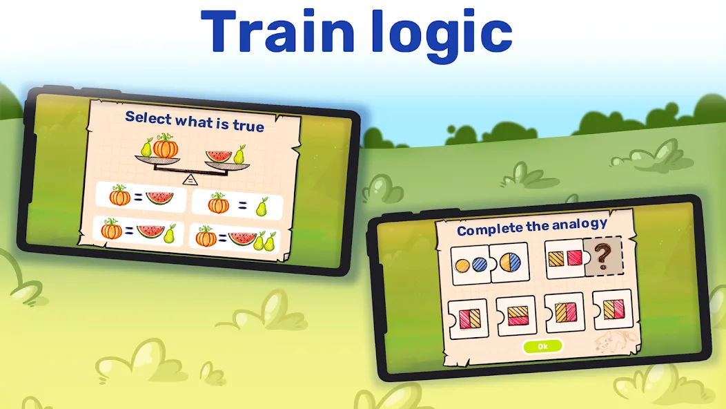 Math&Logic games for kids  [МОД Menu] Screenshot 3
