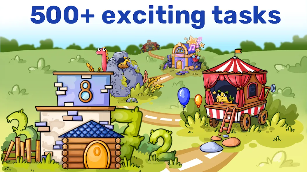 Math&Logic games for kids  [МОД Menu] Screenshot 5