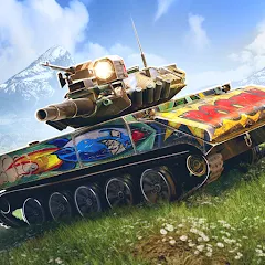 Взломанная World of Tanks Blitz (Ворлд оф Танкс Блиц ПВП)  [МОД Много монет] - стабильная версия apk на Андроид