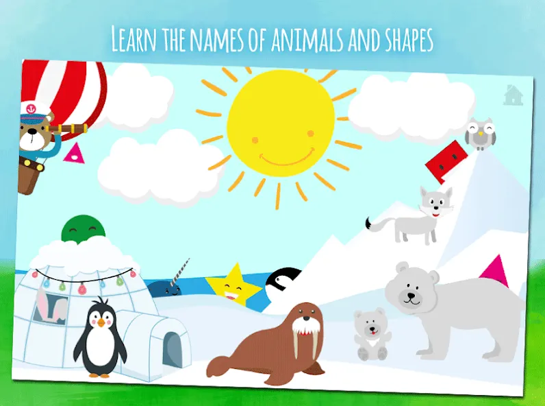 Animals learn words for kids  [МОД Unlimited Money] Screenshot 2