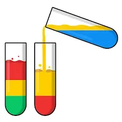 Скачать взломанную Color Sort Puzzle-Puzzle Game (Цветной головоломка сортировки)  [МОД Меню] - стабильная версия apk на Андроид