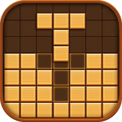 Скачать взломанную QBlock: Wood Block Puzzle Game (Вуд Блок Пазл)  [МОД Unlocked] - полная версия apk на Андроид