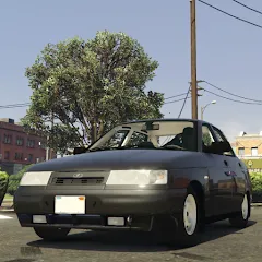 Скачать взломанную Lada 2110: Urban Simulator  [МОД Много монет] - стабильная версия apk на Андроид