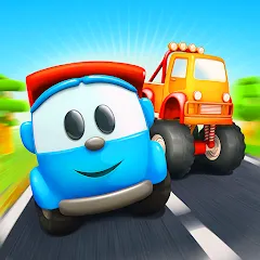 Взломанная Leo 2: Puzzles & Cars for Kids  [МОД Menu] - стабильная версия apk на Андроид