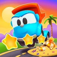 Взломанная Leo Runner: car games for kids  [МОД Все открыто] - полная версия apk на Андроид