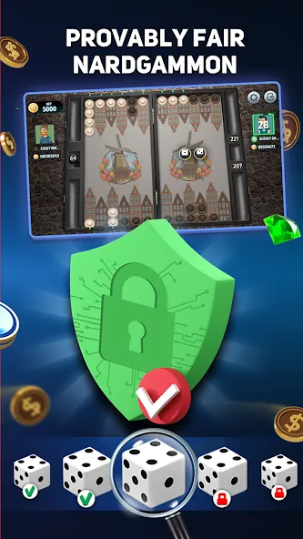 Narde Tournament  [МОД Много денег] Screenshot 5