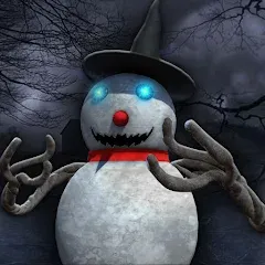 Скачать взломанную Evil Scary Snowman  Games 3d (Ивил Скари Сноумэн Геймс 3д)  [МОД Mega Pack] - последняя версия apk на Андроид