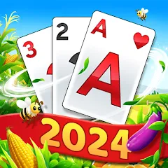 Взлом Solitaire Tripeaks - Farm Trip (Фарм Джорни)  [МОД Unlocked] - последняя версия apk на Андроид