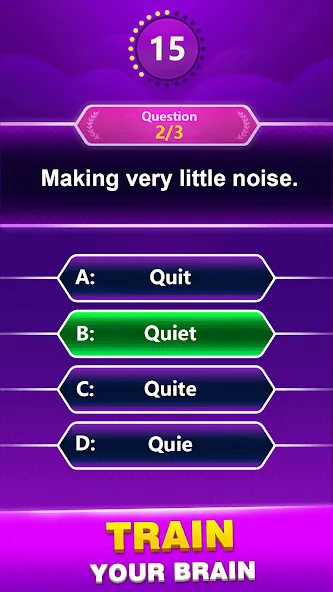 Spelling Quiz - Word Trivia (Спеллинг Квиз)  [МОД Unlimited Money] Screenshot 2