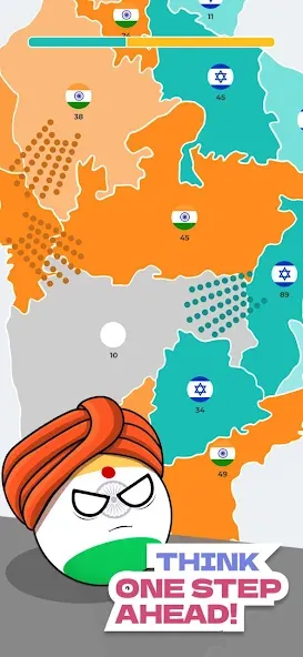 State Battle Conquer Territory (Конквер Стейт)  [МОД Все открыто] Screenshot 1