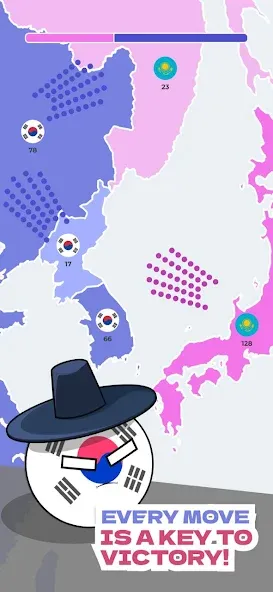 State Battle Conquer Territory (Конквер Стейт)  [МОД Все открыто] Screenshot 2