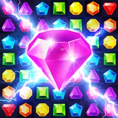 Взлом Jewels Planet - Match 3 Puzzle  [МОД Много монет] - полная версия apk на Андроид