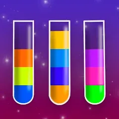 Взломанная Water Sort Puzzle Color Game  [МОД Unlocked] - полная версия apk на Андроид