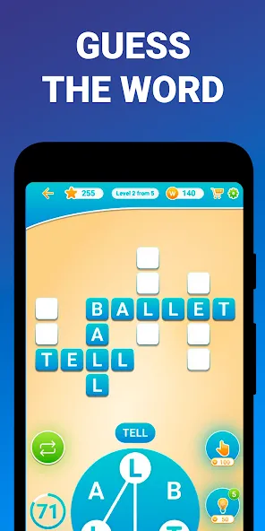 Words from word: Crosswords  [МОД Mega Pack] Screenshot 3